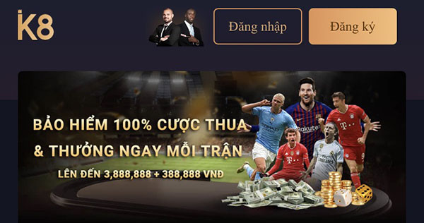 Đăng ký K8 Đăng ký K8